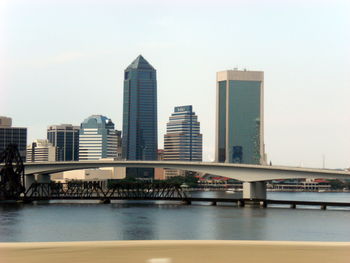 City skyline against sky