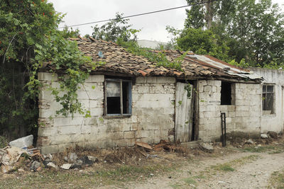 Exterior of old building