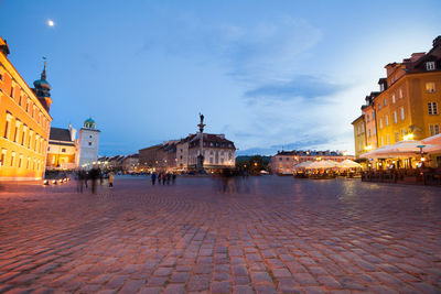 View of buildings in city