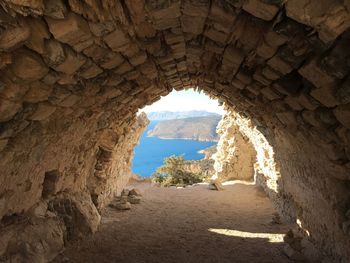 Archway of cave