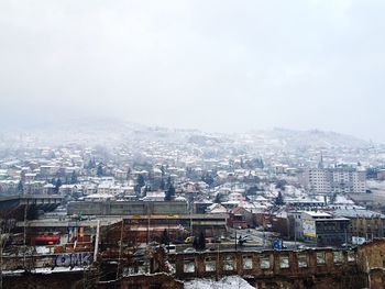 Cityscape against sky