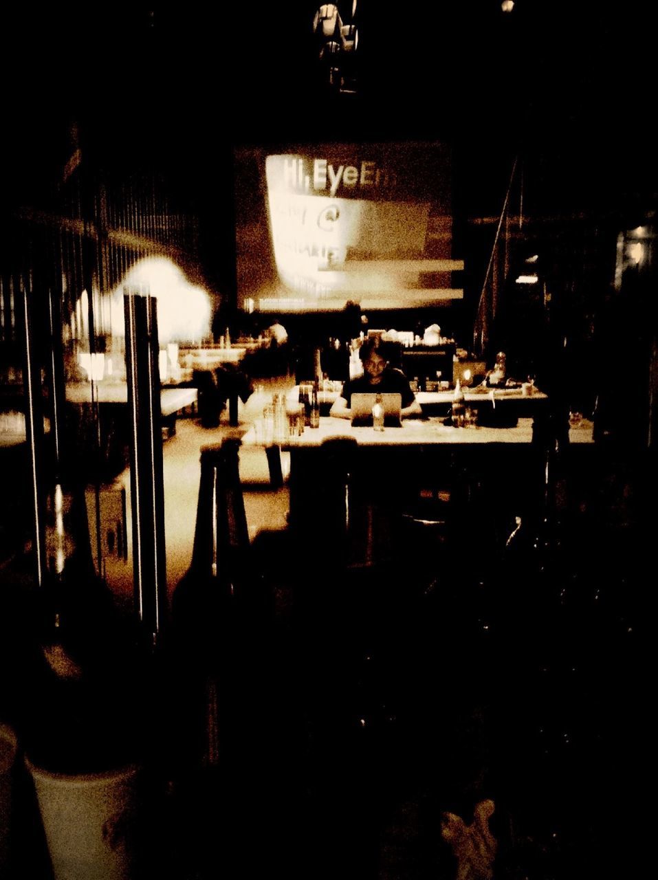 indoors, table, chair, restaurant, still life, empty, absence, food and drink, arrangement, drink, illuminated, place setting, food and drink industry, large group of objects, no people, plate, drinking glass, in a row, dining table, group of objects