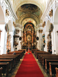 Corridor of building