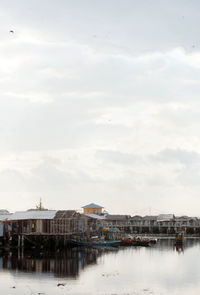 River with buildings in background