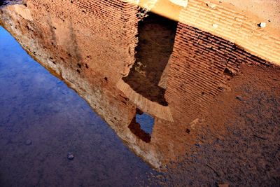 Close-up of built structure against the sky