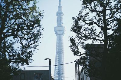 Low angle view of buildings against sky