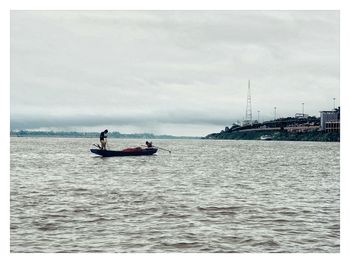 Boat in sea