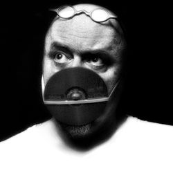 Close-up portrait of man