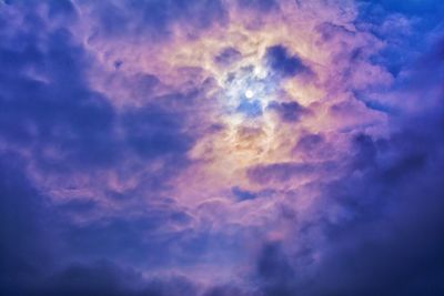 Scenic view of dramatic sky