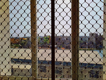 Full frame shot of chainlink fence