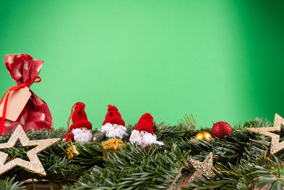 Close-up of christmas decoration