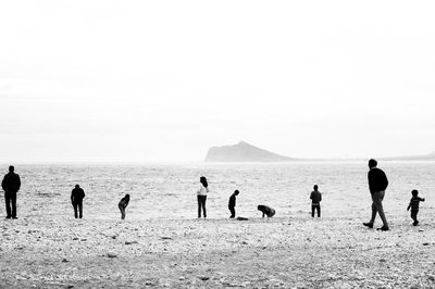 People on beach