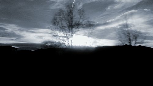 Low angle view of cloudy sky