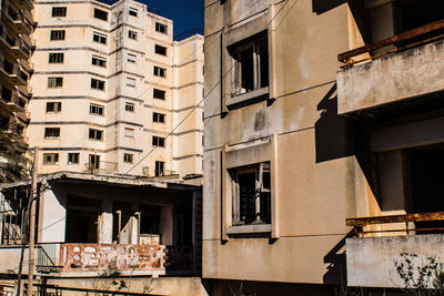 Low angle view of old building