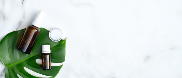 High angle view of snow on white wall