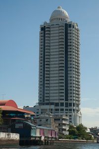 Low angle view of modern building