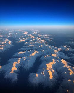 Aerial view of landscape