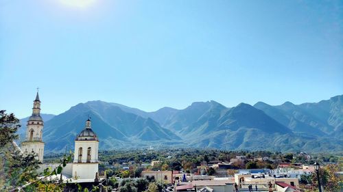 High section of church against sky