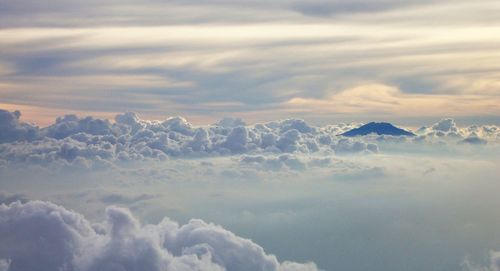 Full frame shot of cloudscape