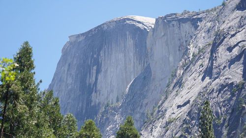 Panoramic view of mountains against sky