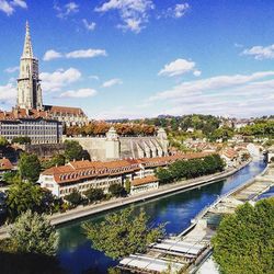 View of buildings against the sky