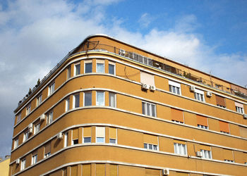 Low angle view of building against sky