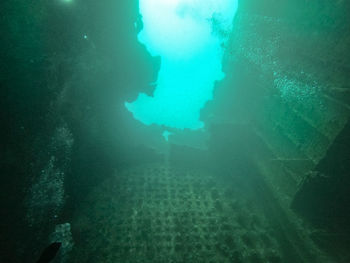 People swimming in sea