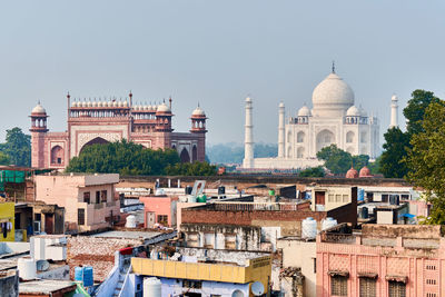 Buildings in city