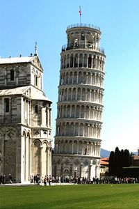 Low angle view of historical building