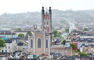 Panoramic view of buildings in city