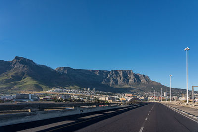 Table mountain cloudless