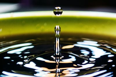 Close-up of water drop