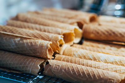 Close-up of bread