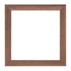 Low angle view of empty office against white background