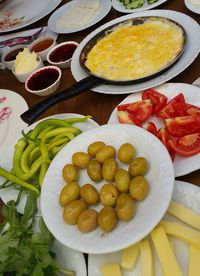 Close-up of food in plate