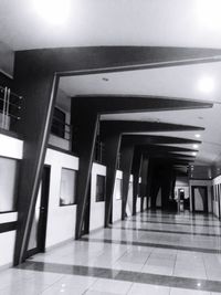 Interior of modern building