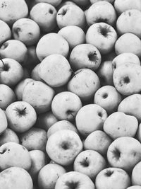 Full frame shot of fruits in market