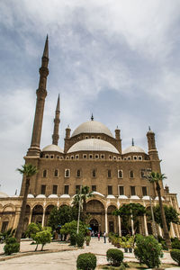 Low angle view of historical building