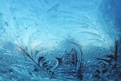 Full frame shot of blue background