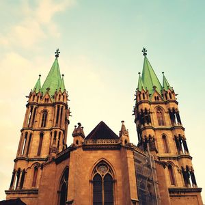 Low angle view of church