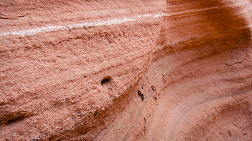 Full frame shot of cracked land