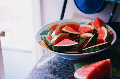 Close-up of red chili peppers