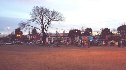 View of trees against sky