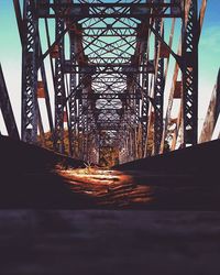 Low angle view of bridge