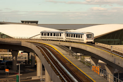 Queens, ney york, united states - airtrain at john f. kennedy international airport
