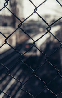 Full frame shot of chainlink fence