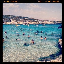 People on beach