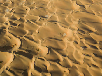 Full frame shot of sand