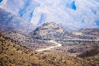 Aerial view of mountains