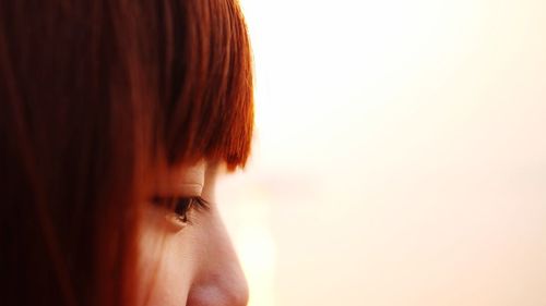 Cropped image of woman